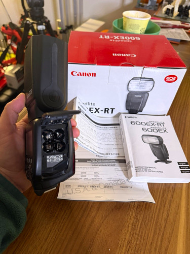 Flash canon speedlite 600ex - speedlite, 600ex-rt