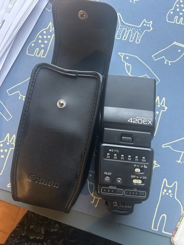 Flash canon speedlite 420ex - canon,