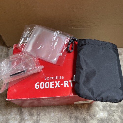 Canon speedlite 600ex - 600ex-rt, box