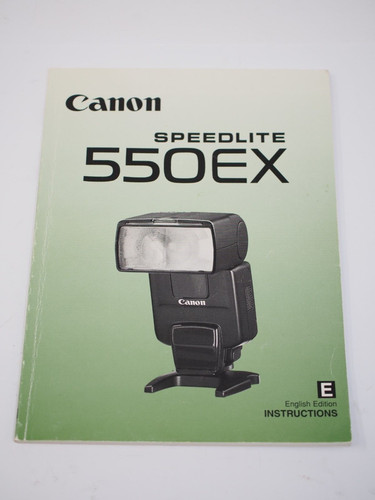 Canon speedlite 550ex flash - 550ex,